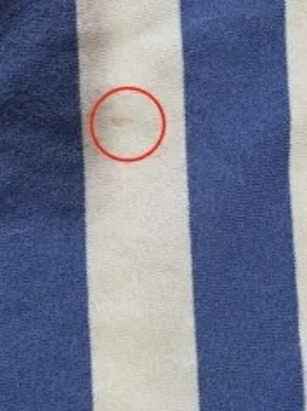 Joules Blue & White Wide Stripe Scoop Neck Tee - Picture 8 of 10